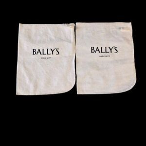 Vintage Bally's Casino 2 Shoe Mitts Las Vegas Strip Hotel Cloth Mitts